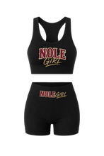 Load image into Gallery viewer, BLACK FSU workout set PRE ORDER

