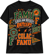 Load image into Gallery viewer, FAMU ALL OVER Tee

