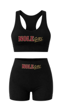 Load image into Gallery viewer, BLACK FSU workout set
