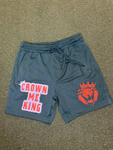 Load image into Gallery viewer, Crown Me King Mesh Shorts

