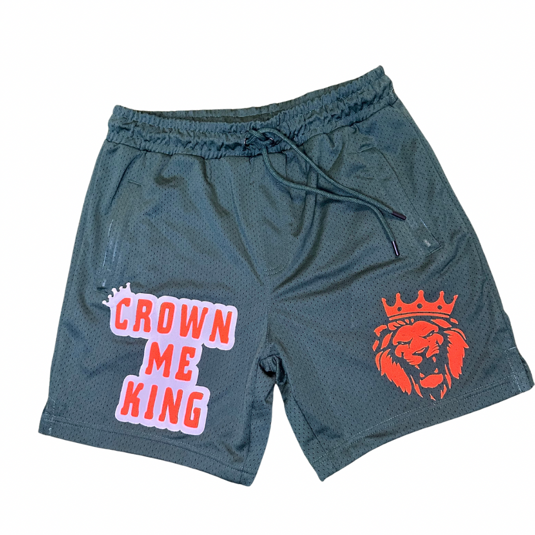 Crown Me King Mesh Shorts