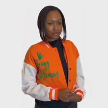 Load and play video in Gallery viewer, Florida A&amp;M Crop Top Jacket
